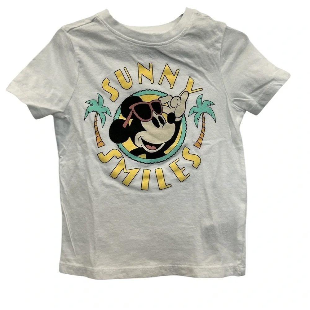 Sunny Smiles Kids T-Shirt - White